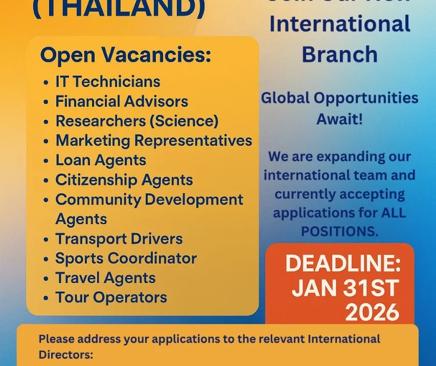 International Vacancies